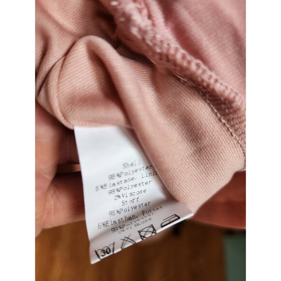 Grace Karin Ruched Sleeveless Dress – Asymmetrical Hem, Size Large Blush Pink - Picture 3 of 6